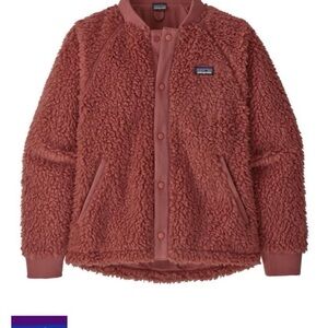 Patagonia Kids Retro-X Fleece Bomber Jacket, Med 10